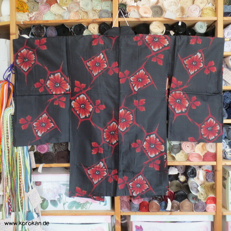 Meisen Kikko Kiku Haori mit Kranichfutter