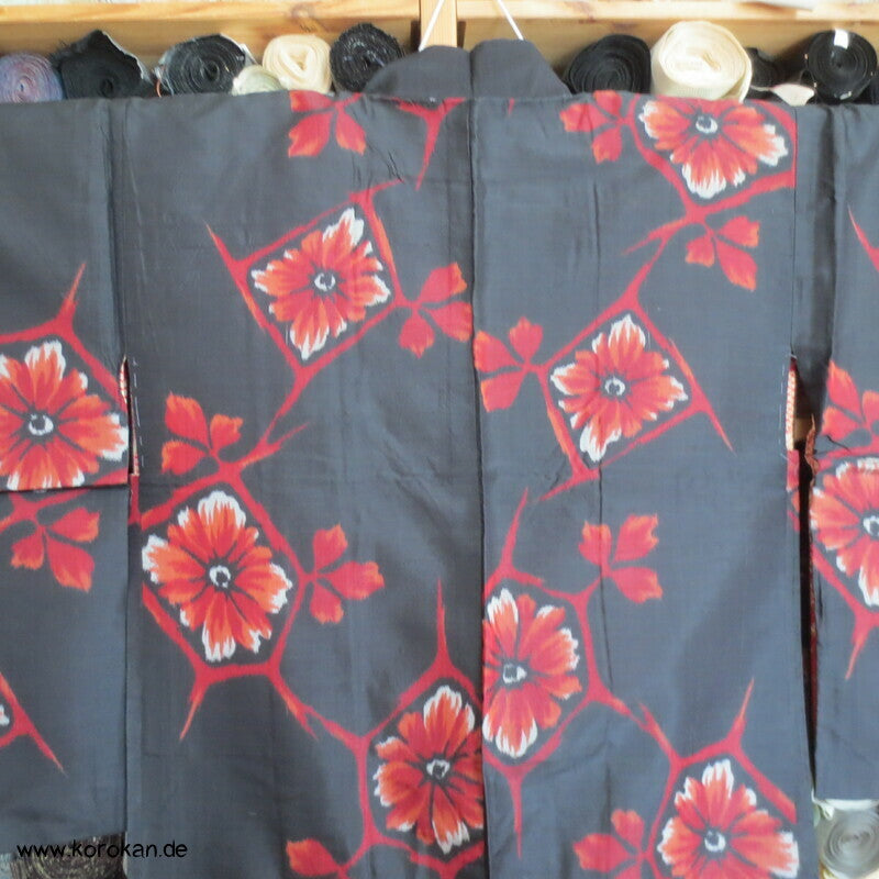 Meisen Kikko Kiku Haori mit Kranichfutter
