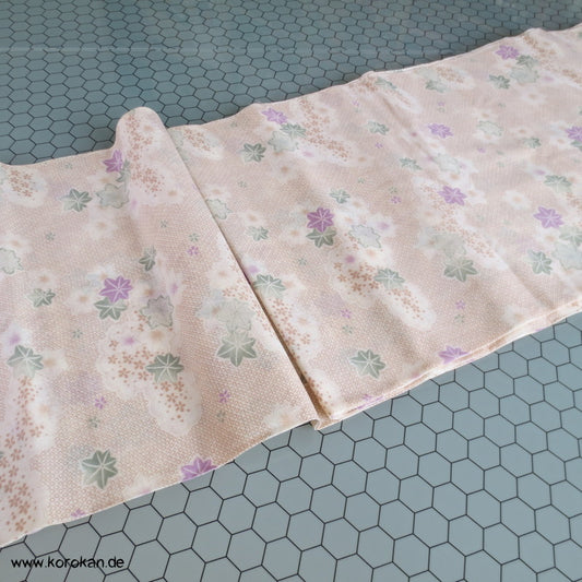 Ahornblättern Juban Kimono Wollmusselin