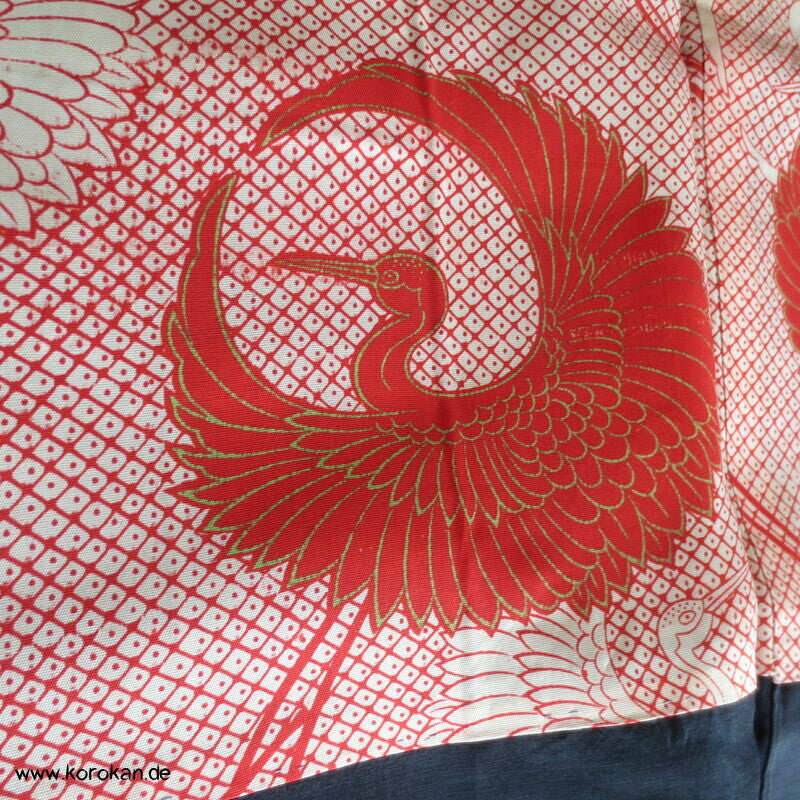 Meisen Kikko Kiku Haori mit Kranichfutter