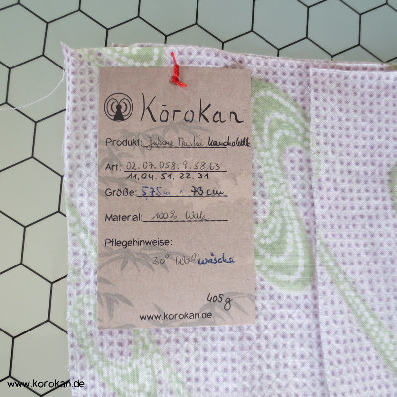 Kanoko Welle Juban Wollmusselin