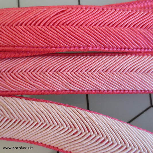 azalee, weiß, Koi Obijime, geflochten