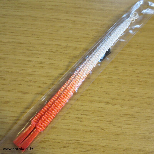 Haori Himo - Seide orange Verlauf
