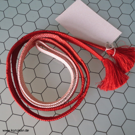 persimmon - sakura Koi Obijime geflochten