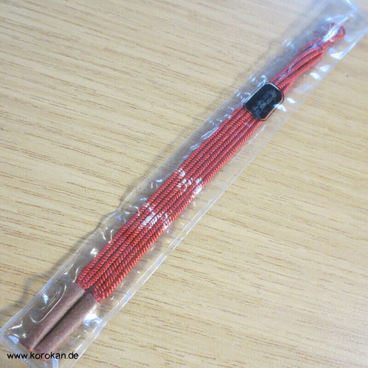 Haori Himo - Seide, 3 Stränge persimmon meliert