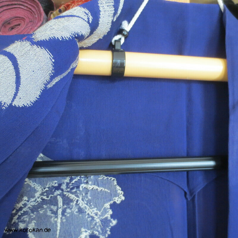 Blüten Rondelle Hitoe ungefütterter Kimono, Jacquard Decoupè