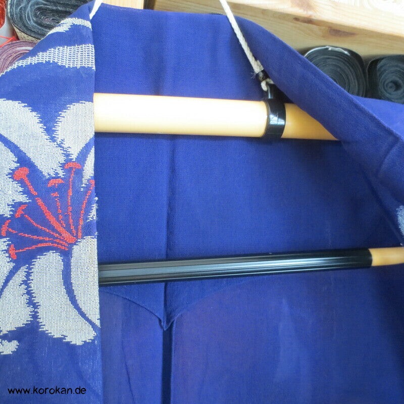 Blüten Rondelle Hitoe ungefütterter Kimono, Jacquard Decoupè