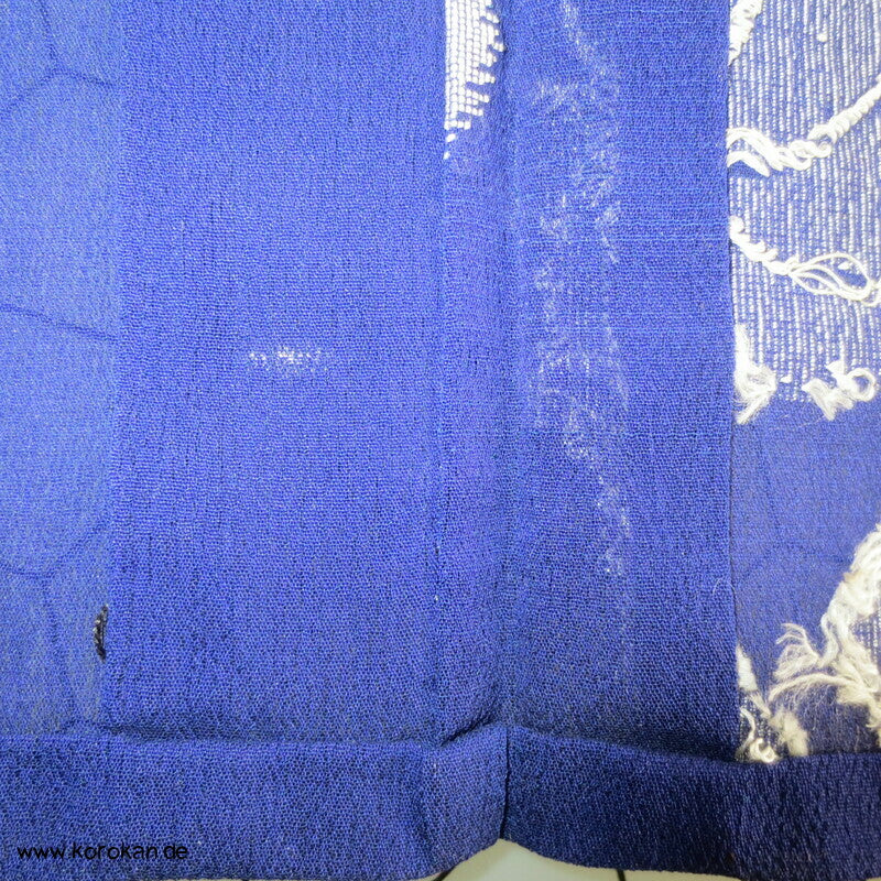 Blüten Rondelle Hitoe ungefütterter Kimono, Jacquard Decoupè