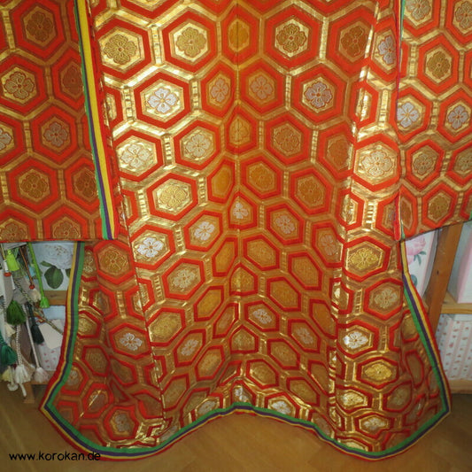 Kikko, stark dekoriert Uchikake - Kimonomantel