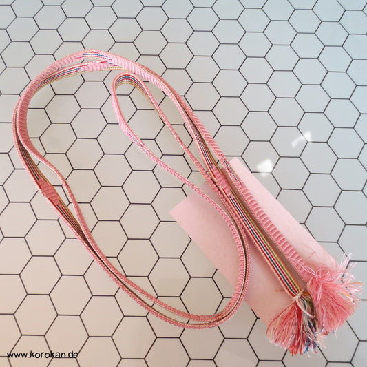 regenbogen in sakura Obijime, geflochten