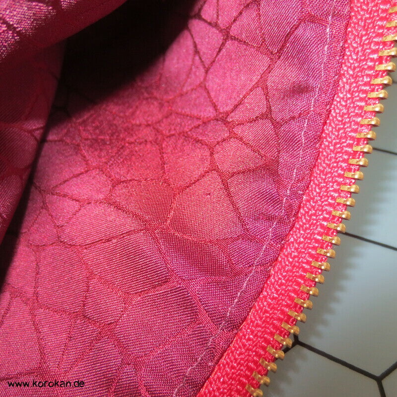 japanische Upcycling Meisen Tasche mit Reißverschluss, Varianten