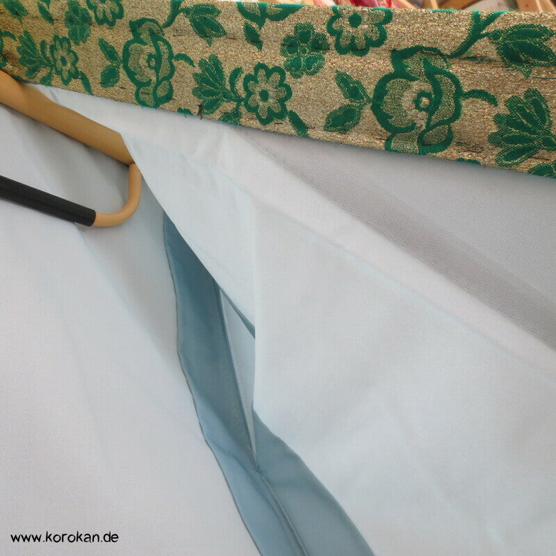 wilde Wellenkämme Hitoe Hakama Ue kurzer Kimono