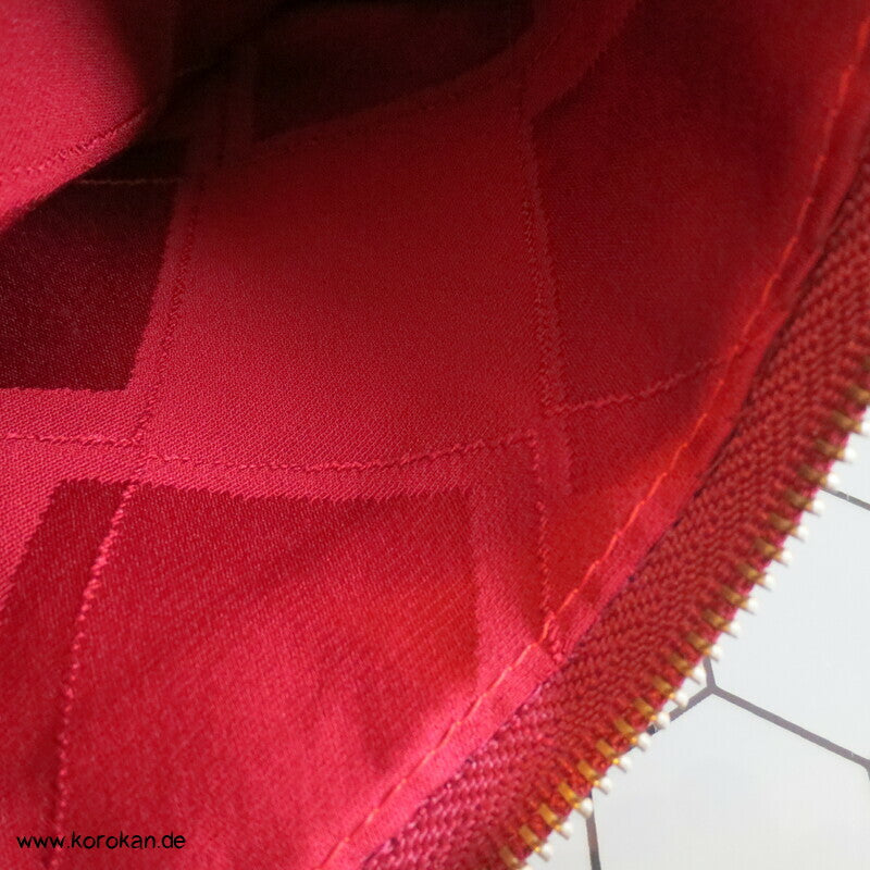 japanische Upcycling Meisen Tasche mit Reißverschluss, Varianten