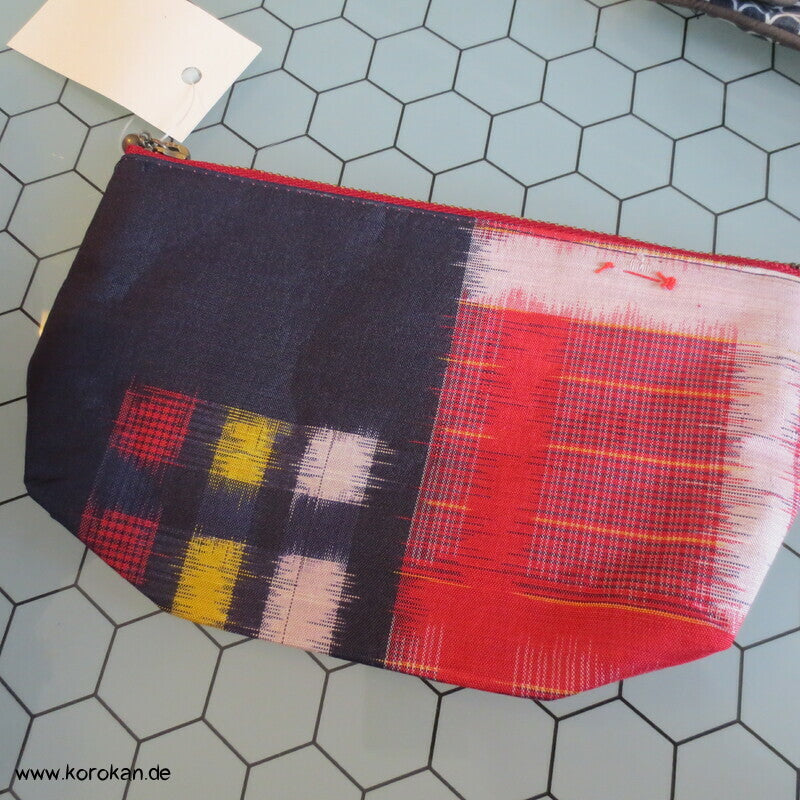 japanische Upcycling Meisen Tasche mit Reißverschluss, Varianten