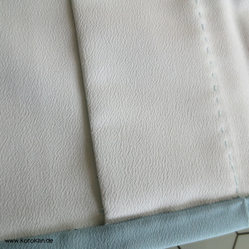 wilde Wellenkämme Hitoe Hakama Ue kurzer Kimono