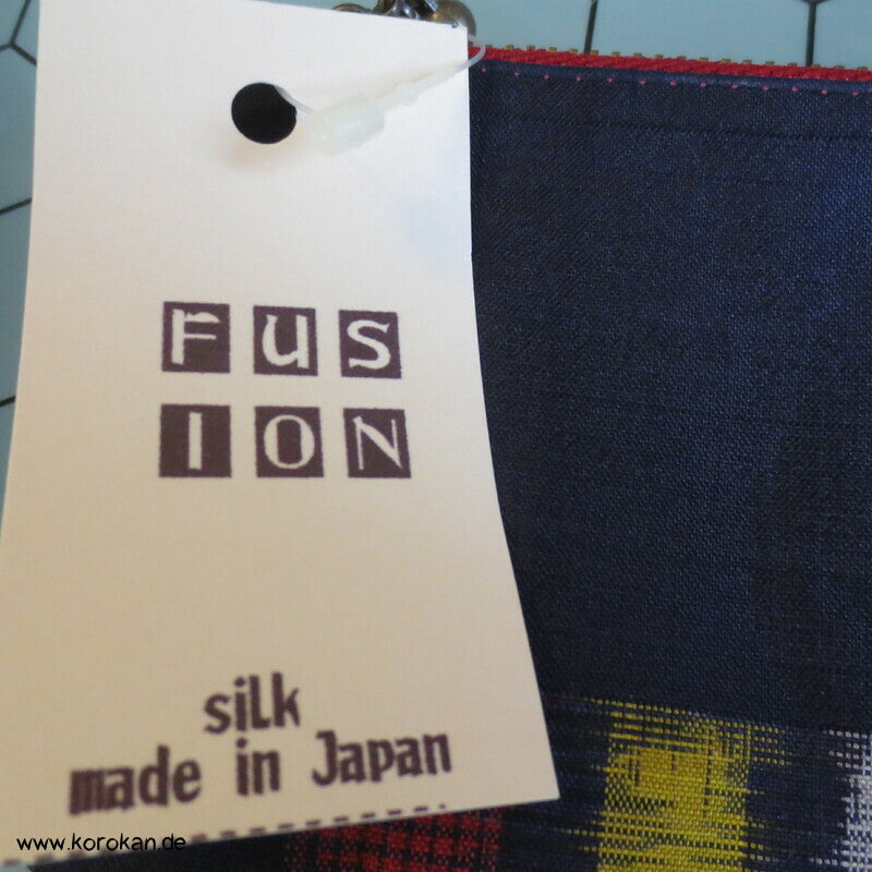 japanische Upcycling Meisen Tasche mit Reißverschluss, Varianten