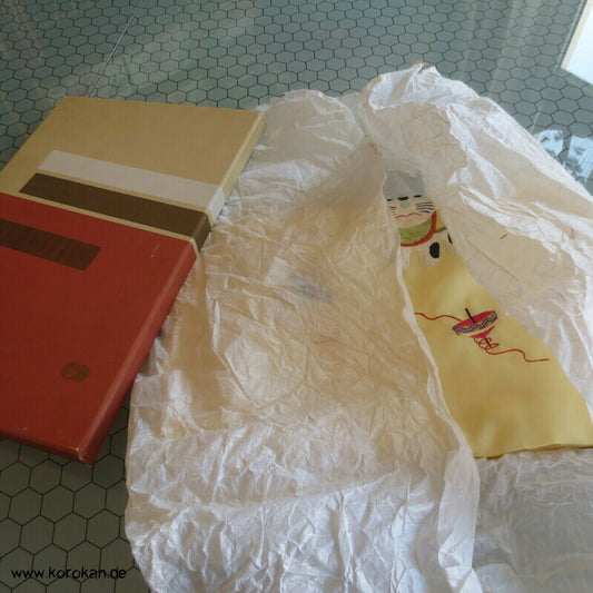 japanische Säuglings Chanchanko gefütterte Weste, gestickter Spielzeugtiger