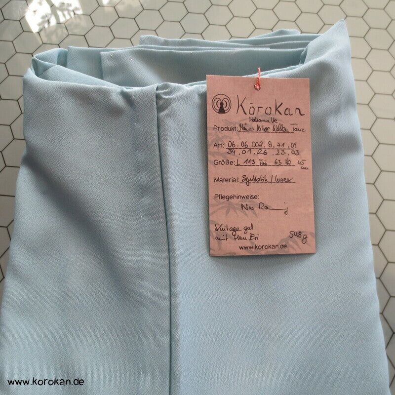 wilde Wellenkämme Hitoe Hakama Ue kurzer Kimono