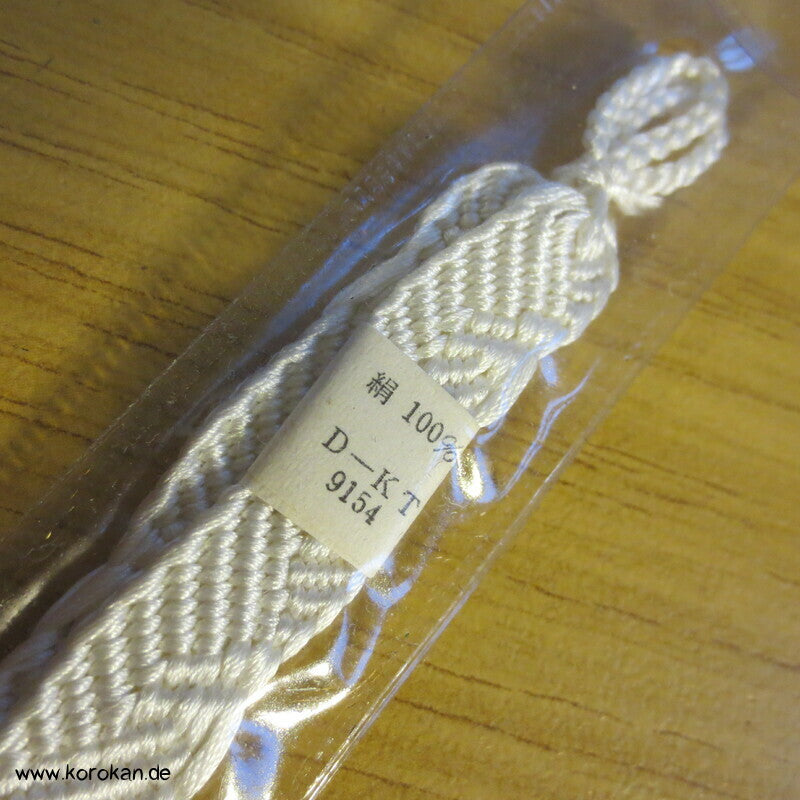Haori Himo - Seide, Muschelflechtung