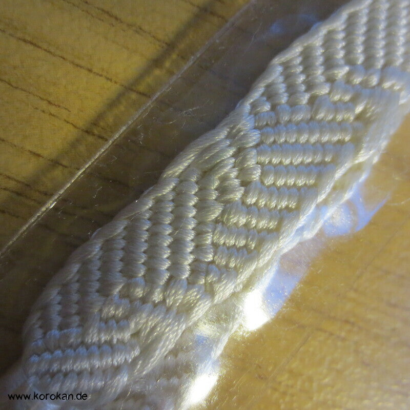 Haori Himo - Seide, Muschelflechtung