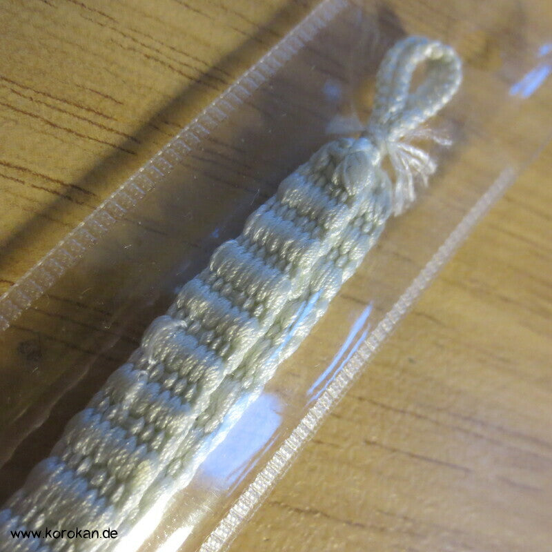 Haori Himo - Seide, Rippenstruktur
