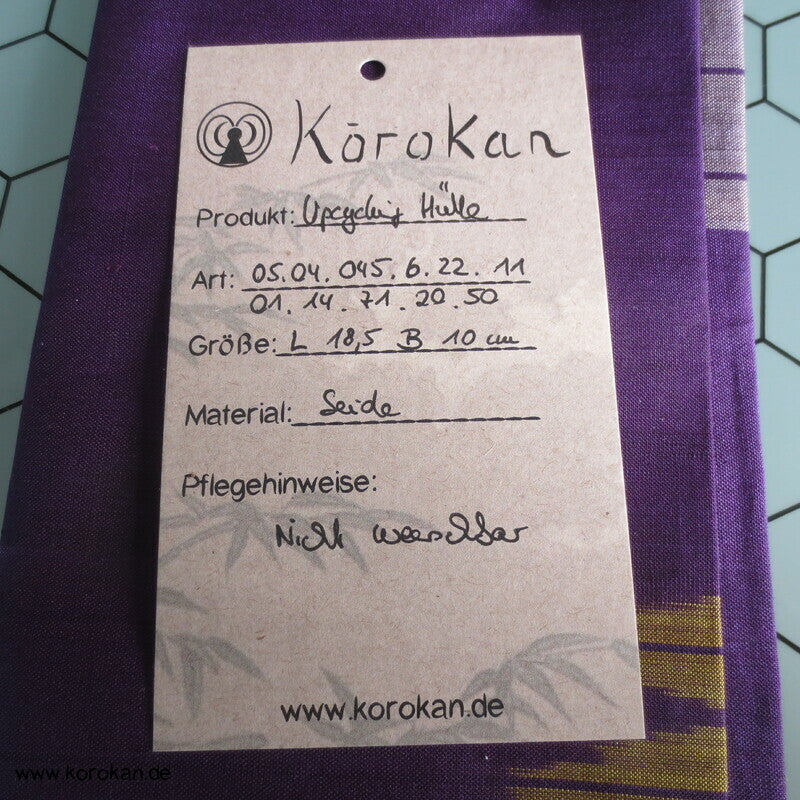 Meisen Tasche - japanische Upcycling Hülle