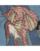 japanische Himo Kimono Bänder - Korokan