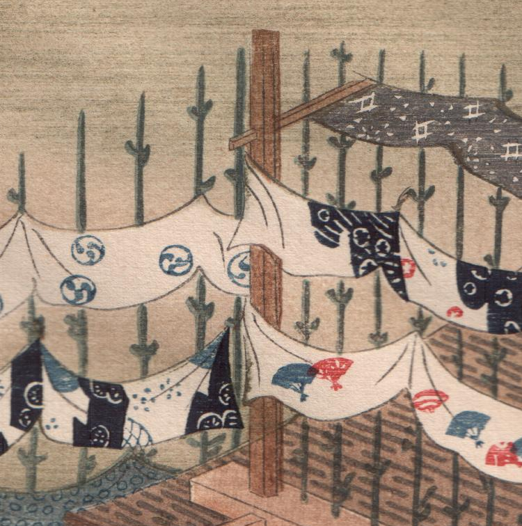 Baumwolle - Hanf - Leinen Kimono Stoffe