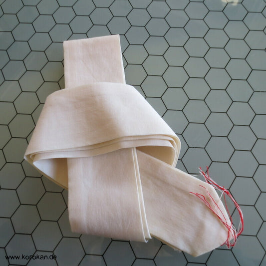 natur Muslin Koshihimo Band für Juban/ Kimono