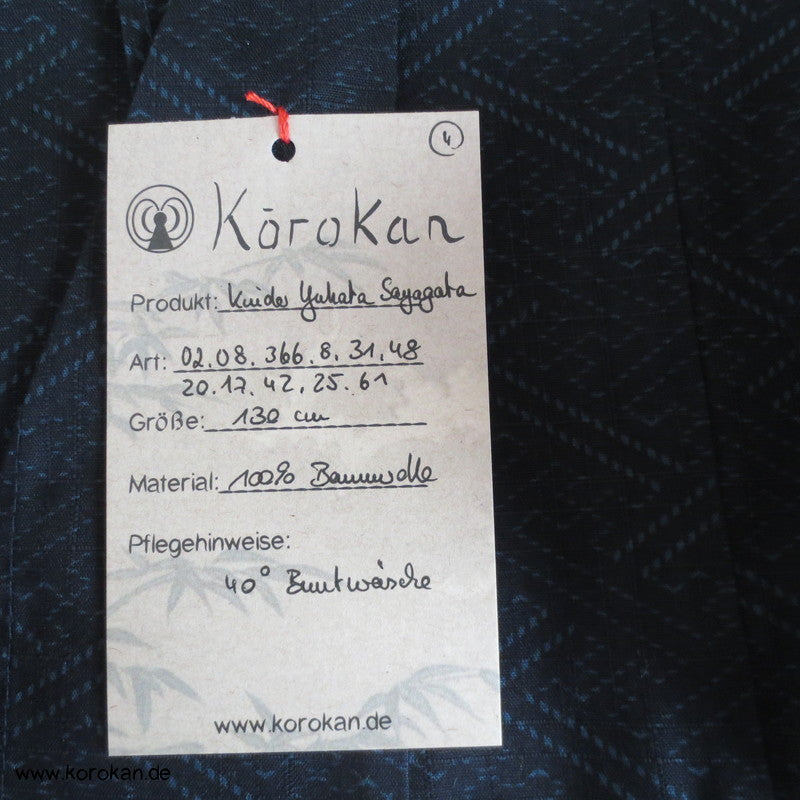 Yukata für Kinder reine Baumwolle
