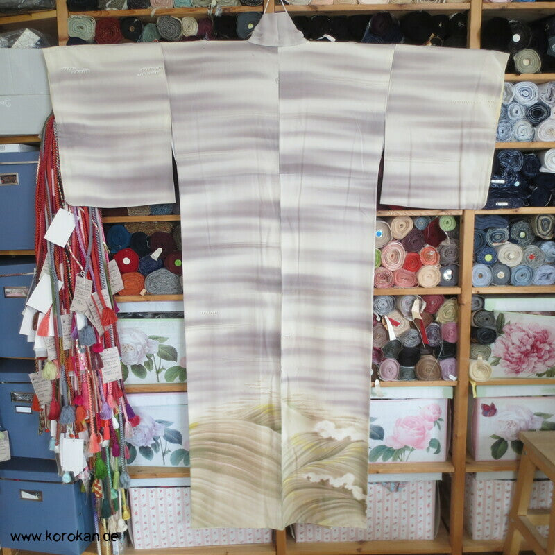 Homongi Kimono, Wellen, Sand, Nebel