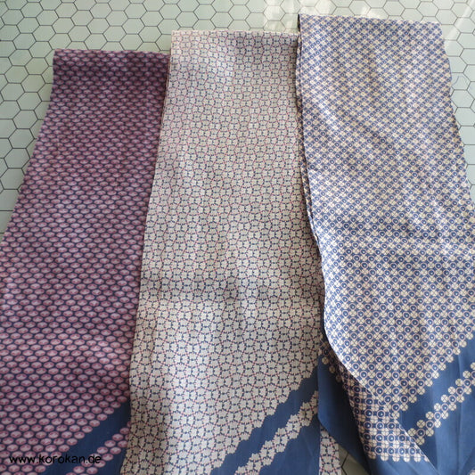 Papillon Krawattenschal, Seide, Vintage