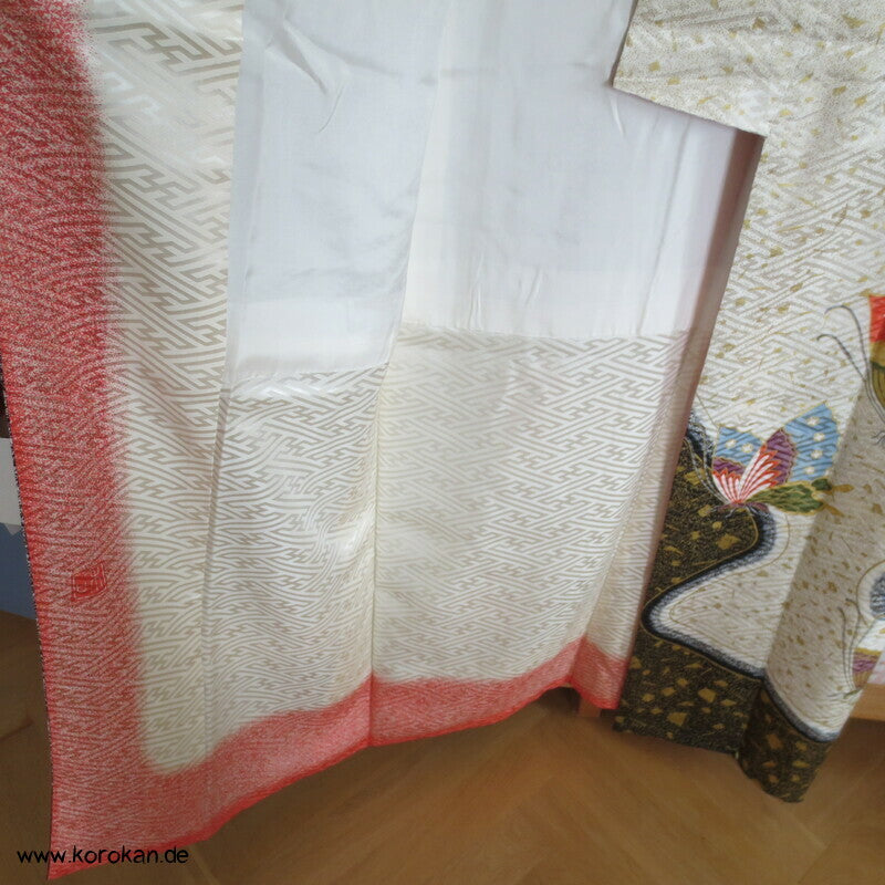 Schmetterlinge auf Milchstraße Furisode