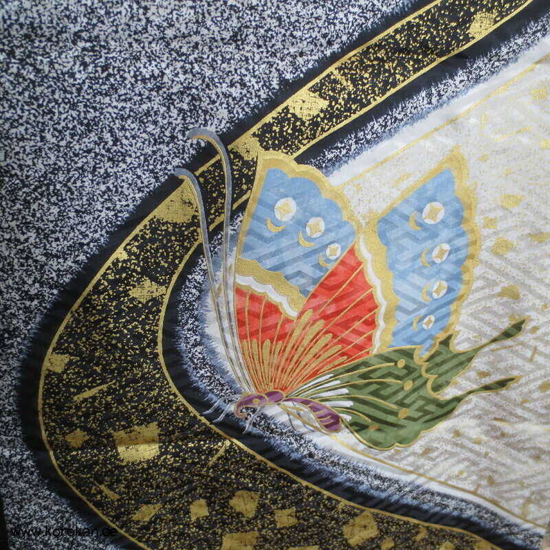 Schmetterlinge auf Milchstraße Furisode