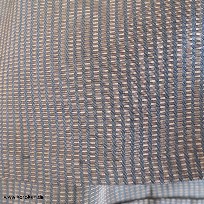 braun schwarz Streifen Seiden Hakama - Andon