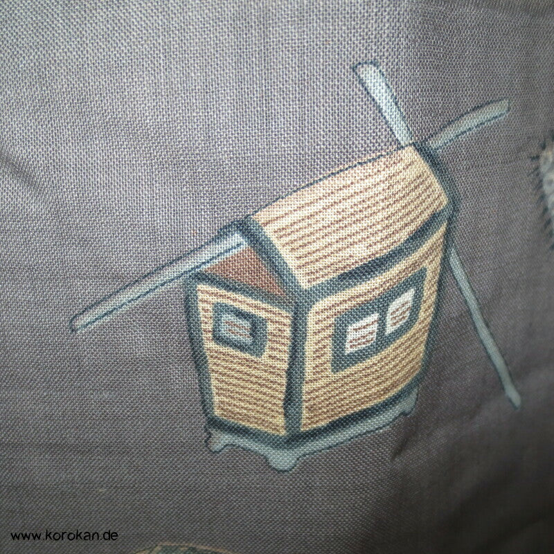 Wolken Shogi Juban Unterkimono, Woll  - Muslin