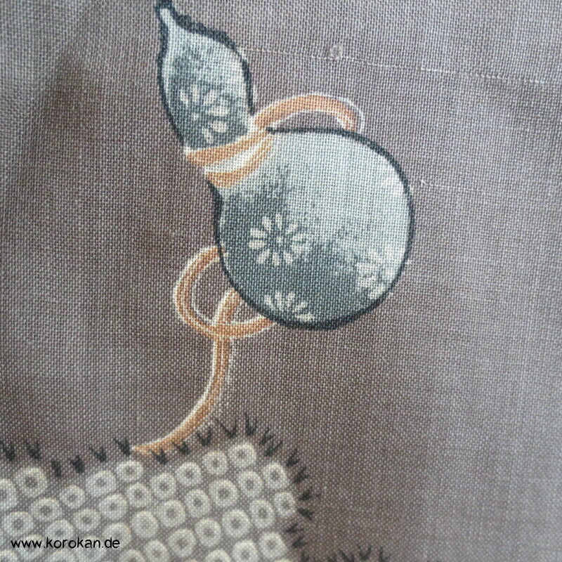 Wolken Shogi Juban Unterkimono, Woll  - Muslin