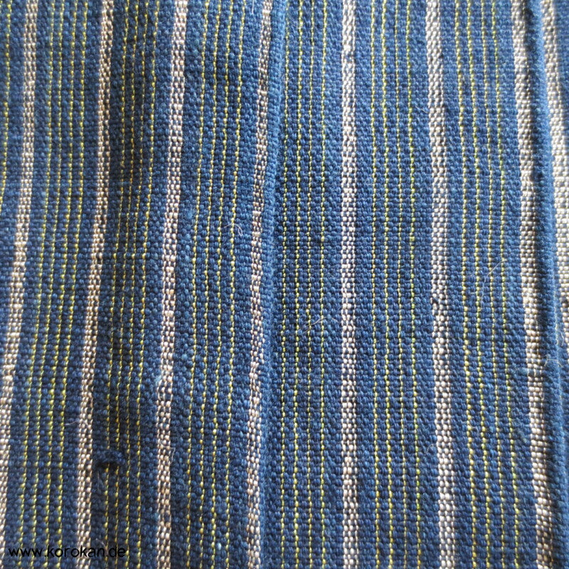 blau gestreifte Hakama - Umanori Hosen - Typ für Jungen