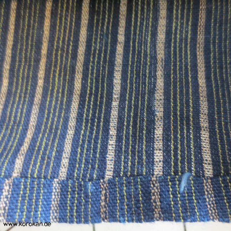 blau gestreifte Hakama - Umanori Hosen - Typ für Jungen
