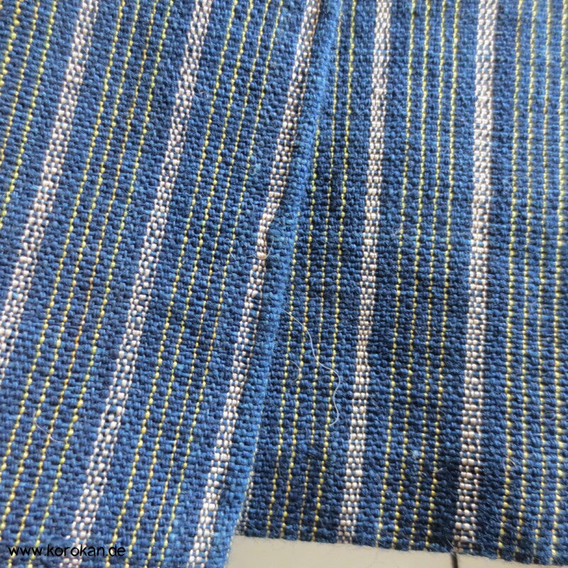 blau gestreifte Hakama - Umanori Hosen - Typ für Jungen