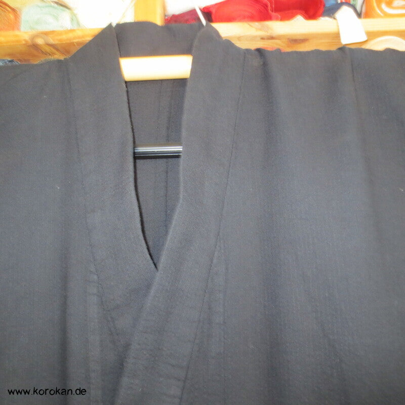 Awa Shijira Hitoe / Yukata - ungefütterter Männer Baumwoll Kimono