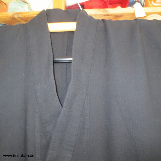 Awa Shijira Hitoe / Yukata - ungefütterter Männer Baumwoll Kimono