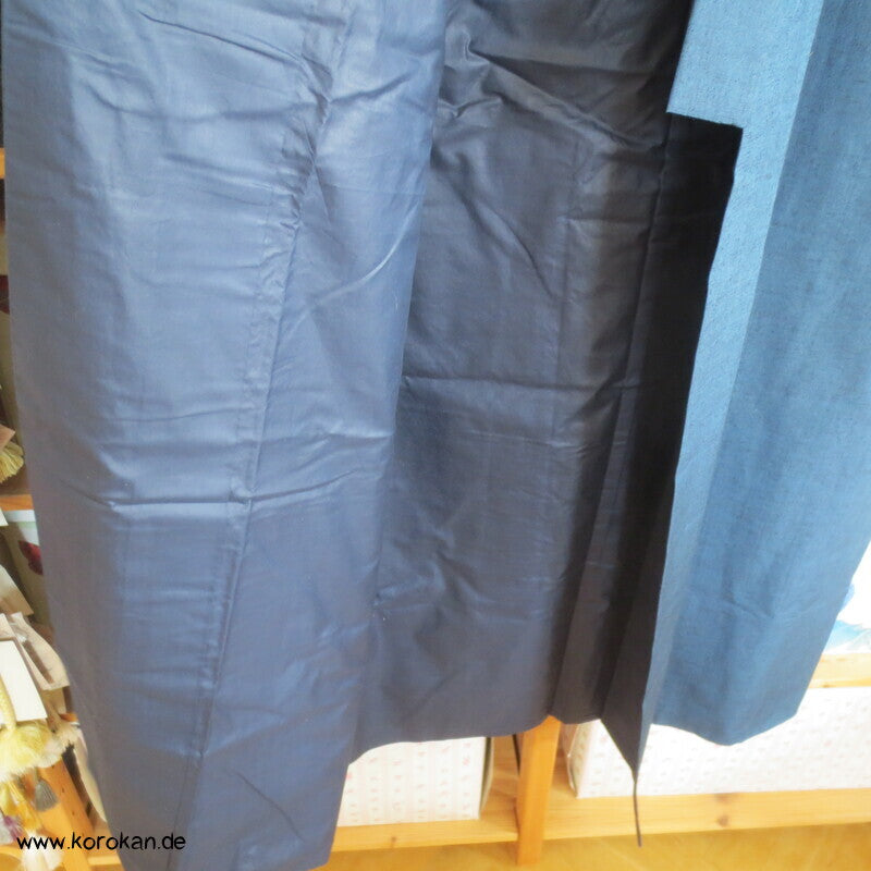 Tsumugi Seiden Komon Kimono, mitternachtsblau