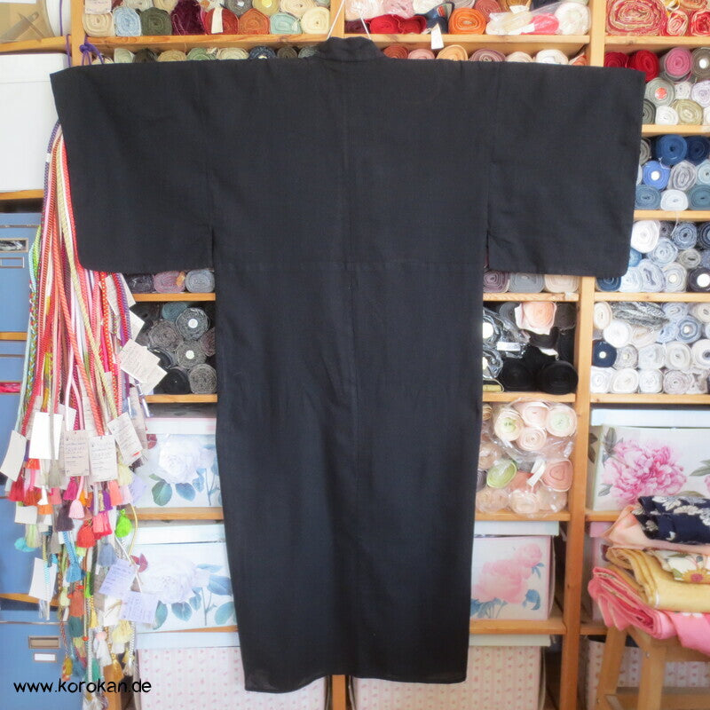 Awa Shijira Hitoe / Yukata - ungefütterter Männer Baumwoll Kimono