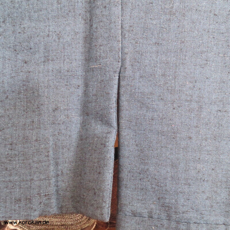 Tsumugi Seiden Komon Kimono, mitternachtsblau