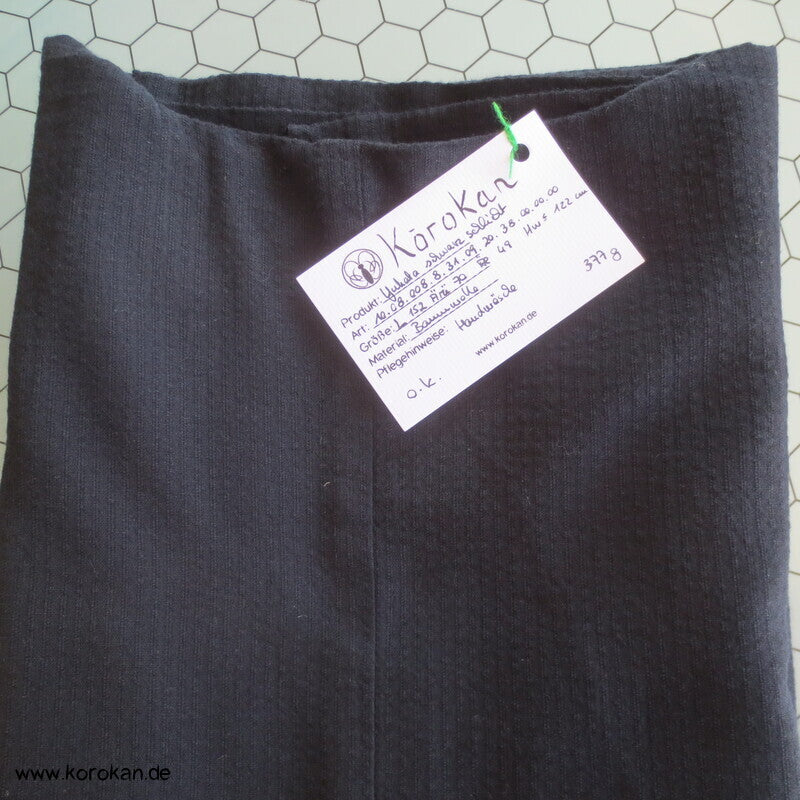 Awa Shijira Hitoe / Yukata - ungefütterter Männer Baumwoll Kimono