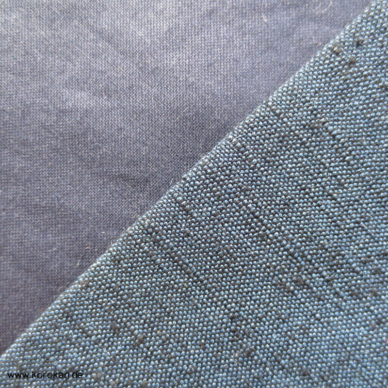 Tsumugi Seiden Komon Kimono, mitternachtsblau