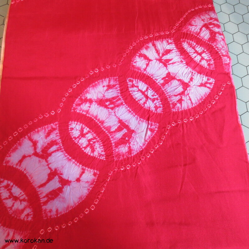 Shibori Shippo hausgemachter Fukuro Obi