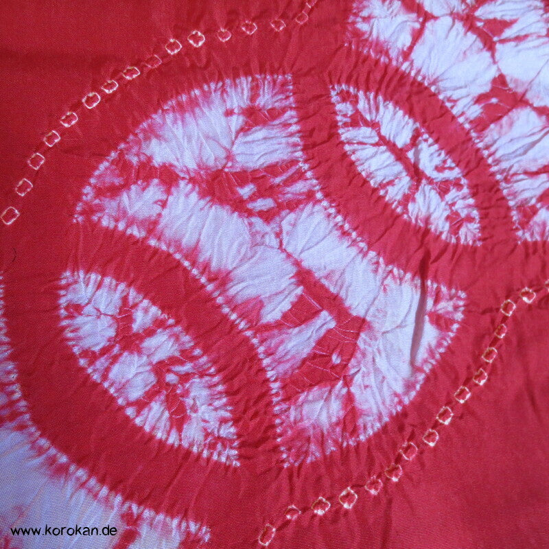 Shibori Shippo hausgemachter Fukuro Obi
