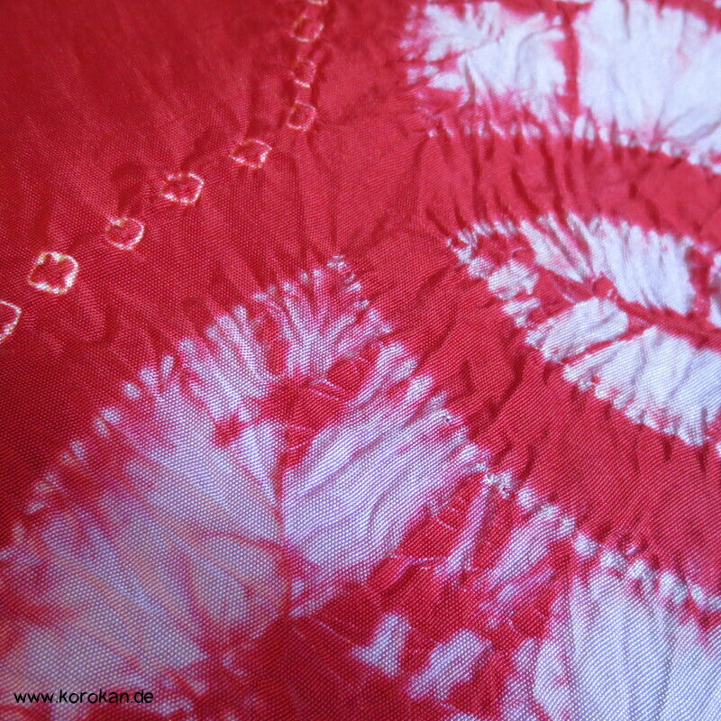Shibori Shippo hausgemachter Fukuro Obi